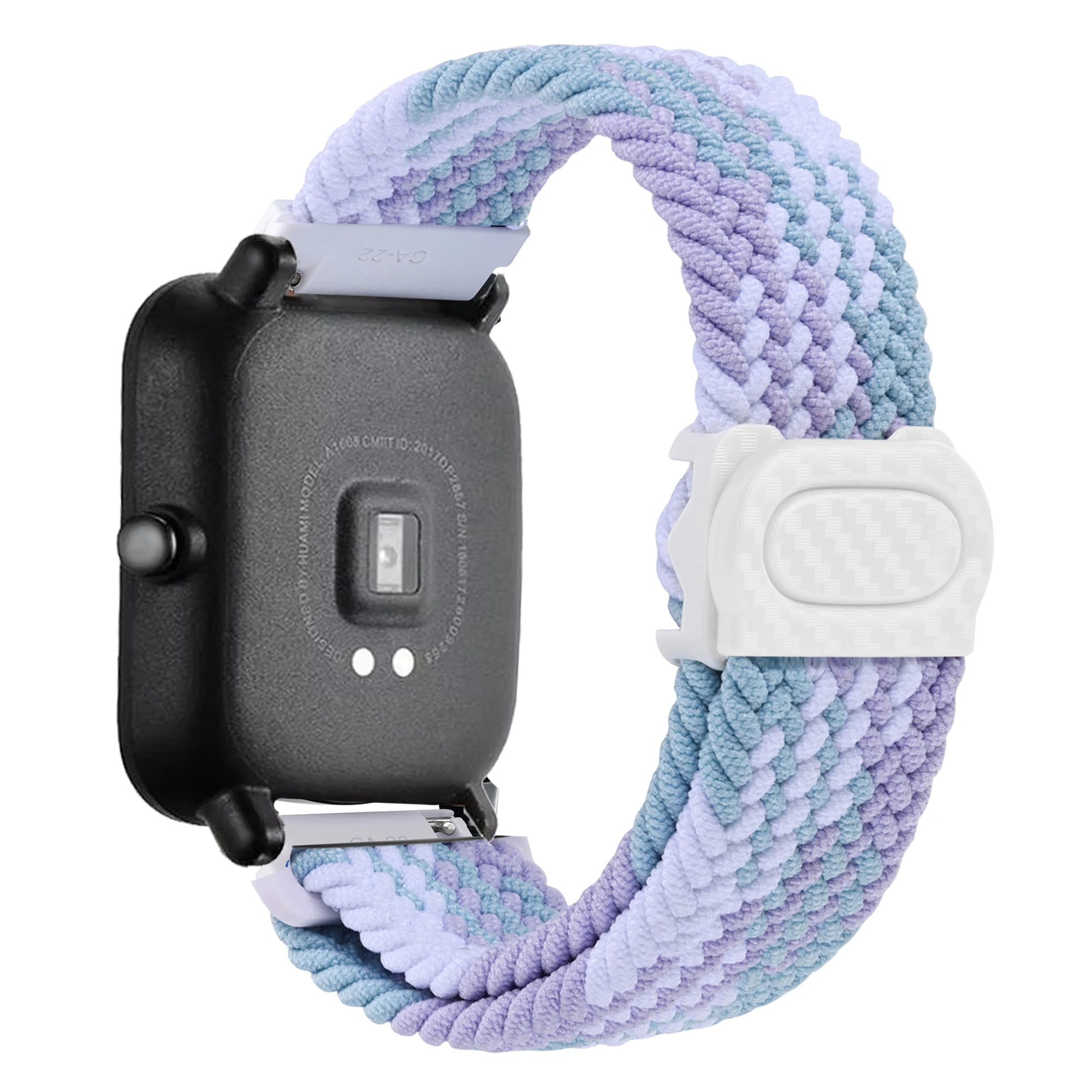For Amazfit bip 6/5/Balance/helio/GTS/4/2e/Mini/3/GTR/4/3/Pro band Braided bracelet correa huawei gt 5 4 20mm 22mm watch straps