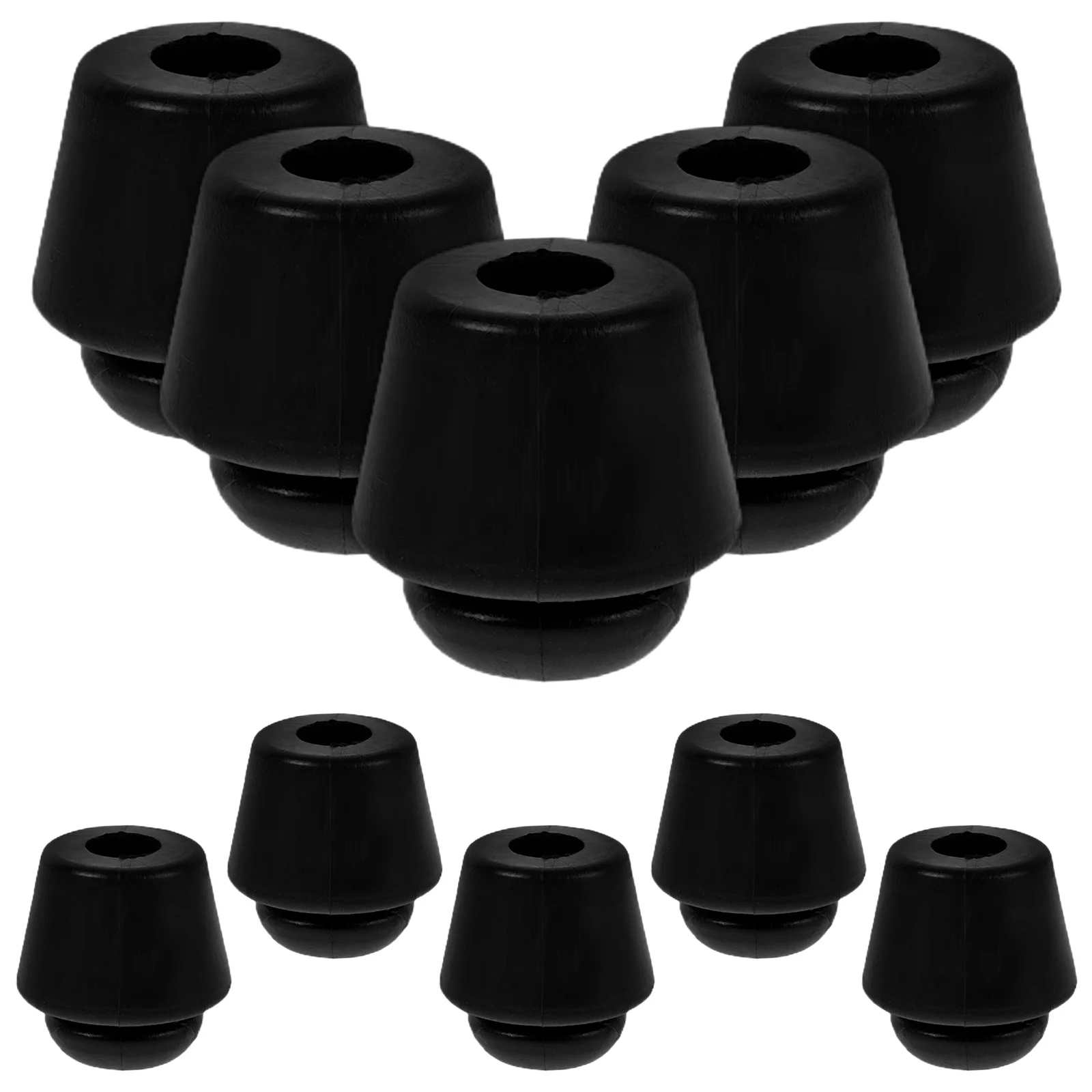 

10pcs Car Door Shock Absorber Pad Rubber Hood Stopper Bumper Trunk Buffer Cushion Replacement Engine Vibration Reducer