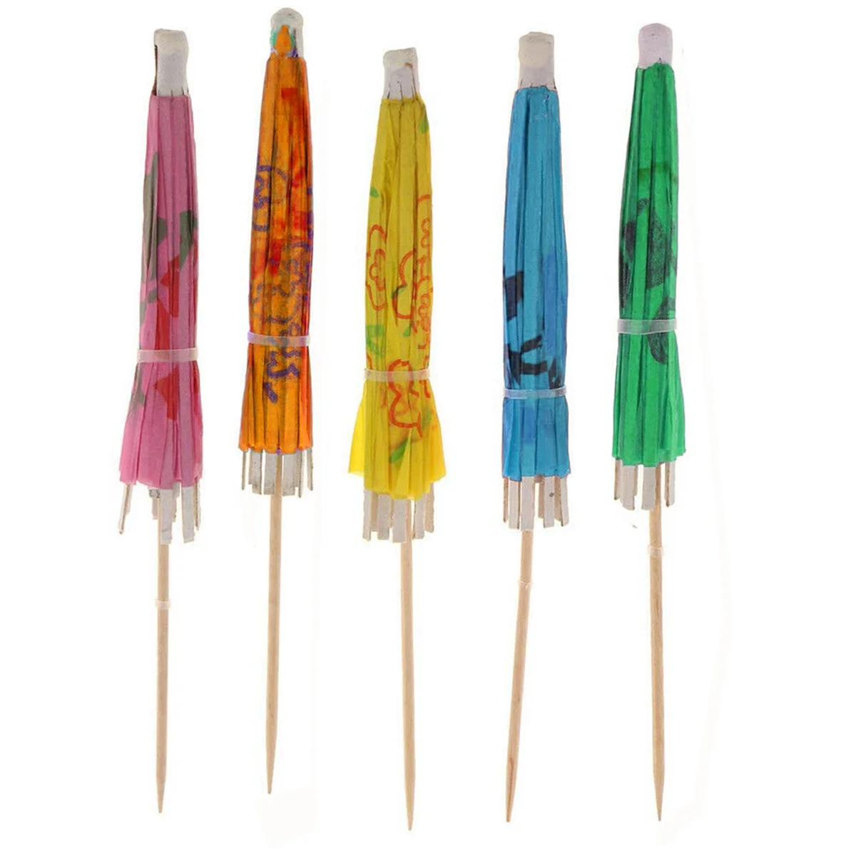 200PCS Cocktail Umbrella Picks Cocktail Umbrella Picks