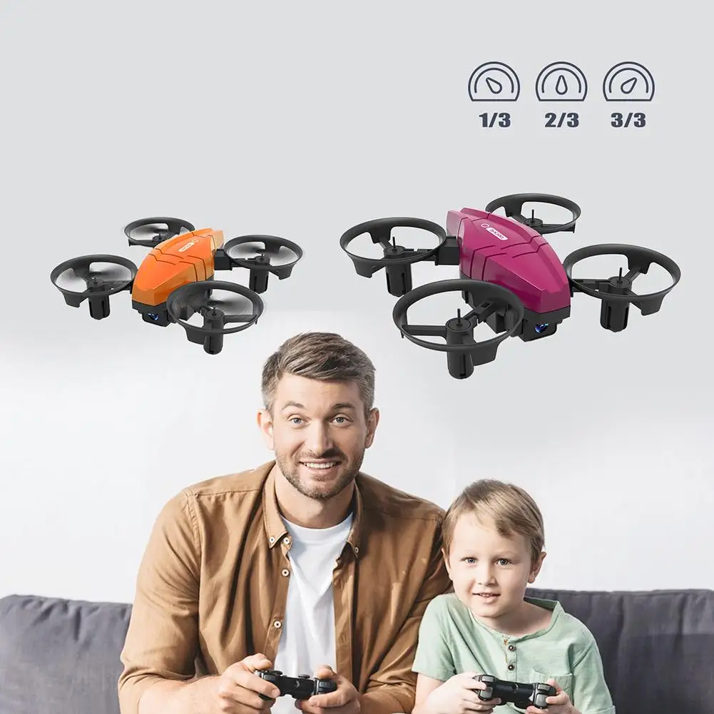 Gt1 Mini Drone 360 Degrees Rotation Rolling 2.4g Remote Control Quadcopter Airplane Toys For Boys Christmas Gifts