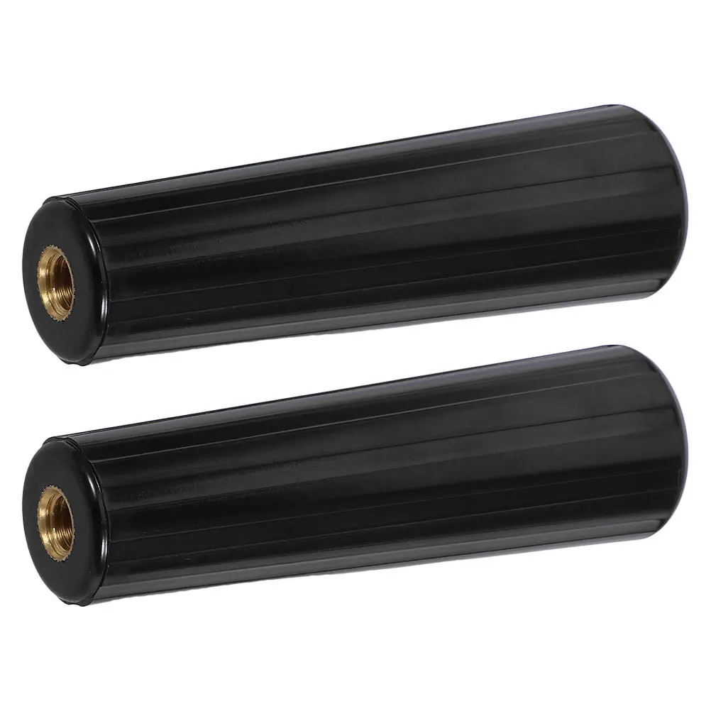 

2Pcs Barbecue Handle Bakelite Insulated M10 Thread Heat Resistant Grill Tool Replacement Outdoor Rotisserie Rod Grip