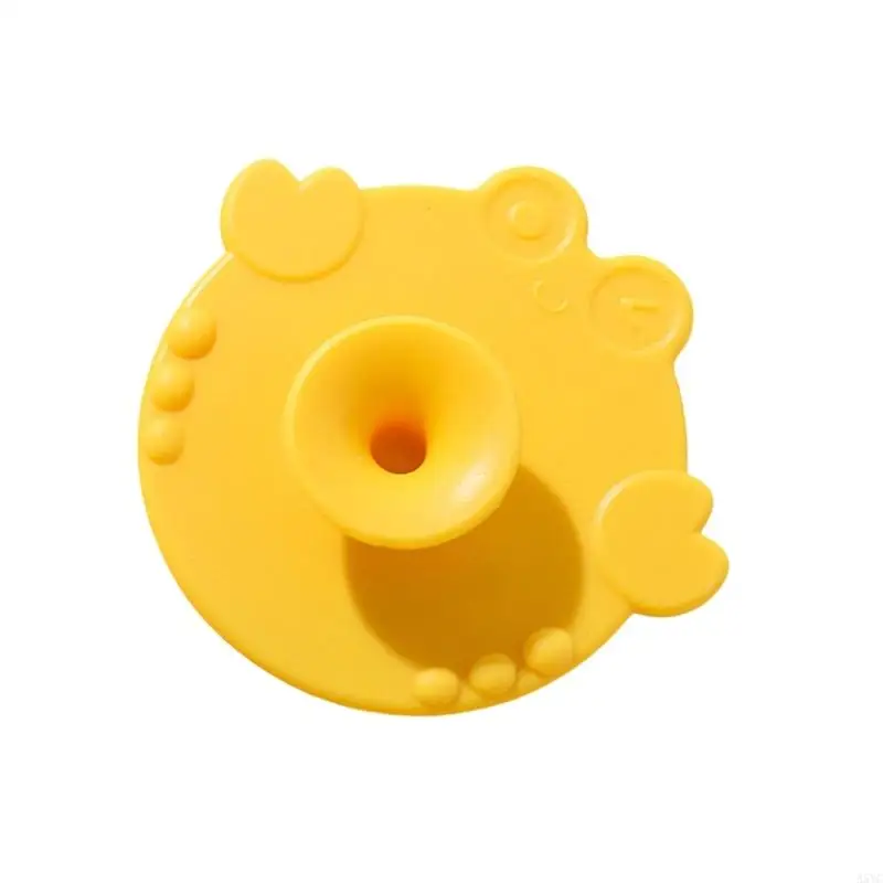 A5yc Baby Safe Silicone Banath Brush Cartoon Design Многофункциональный очищающий инструмент нежный уход за кожей для младенцев