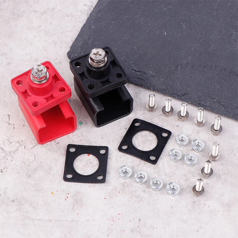 1/2Pcs 100A High Current Energy Storage Terminal Battery Connector Terminal Block Electrical Testing Equipment Accessories