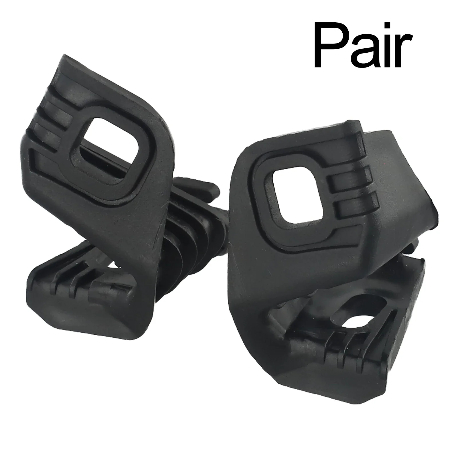 

Clip Headlight Brackets Plastic Black Car Accessories Direct Replacement LH & Right Pair Brand New High Quality