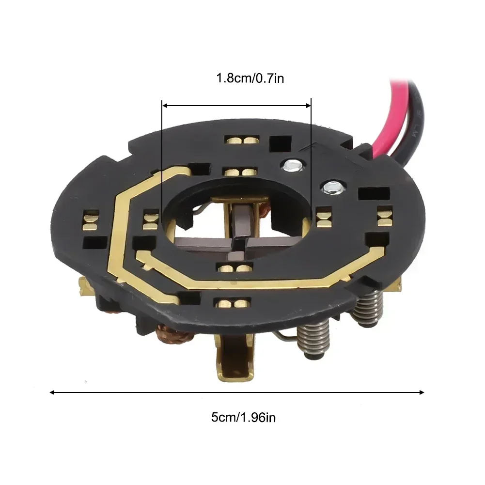 

1pc Carbon Brush Holder 1.5A 18V Motors Kits Replacement For 2650-20 Compact Drill Assembly Mechanical Power Transmission