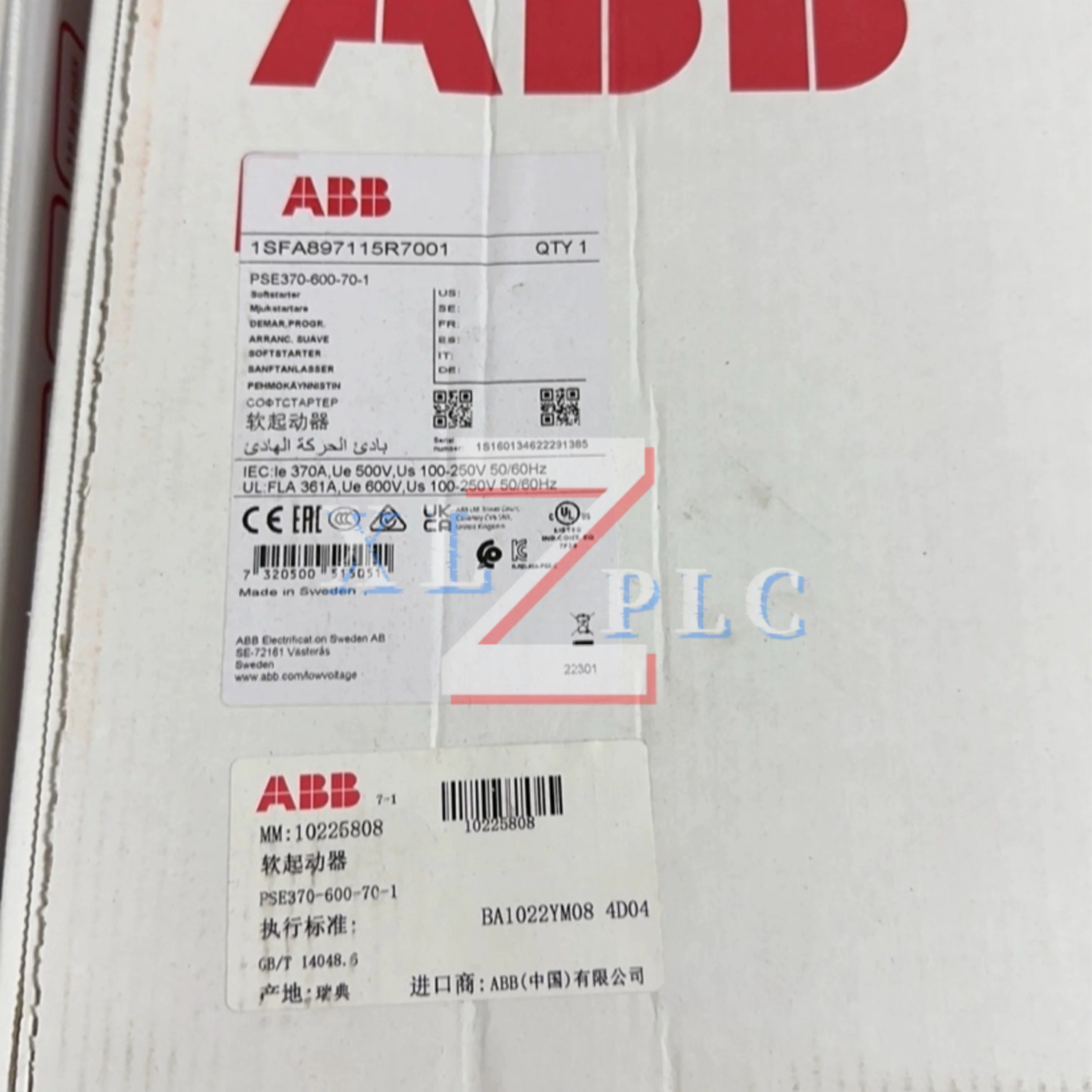 

100% новый PSE37-600-70 18,5 кВт PSE18-600-70 7,5 кВт PSE30-600-70 15 кВт PSE25-600-70 плавкий пускатель 11 кВт