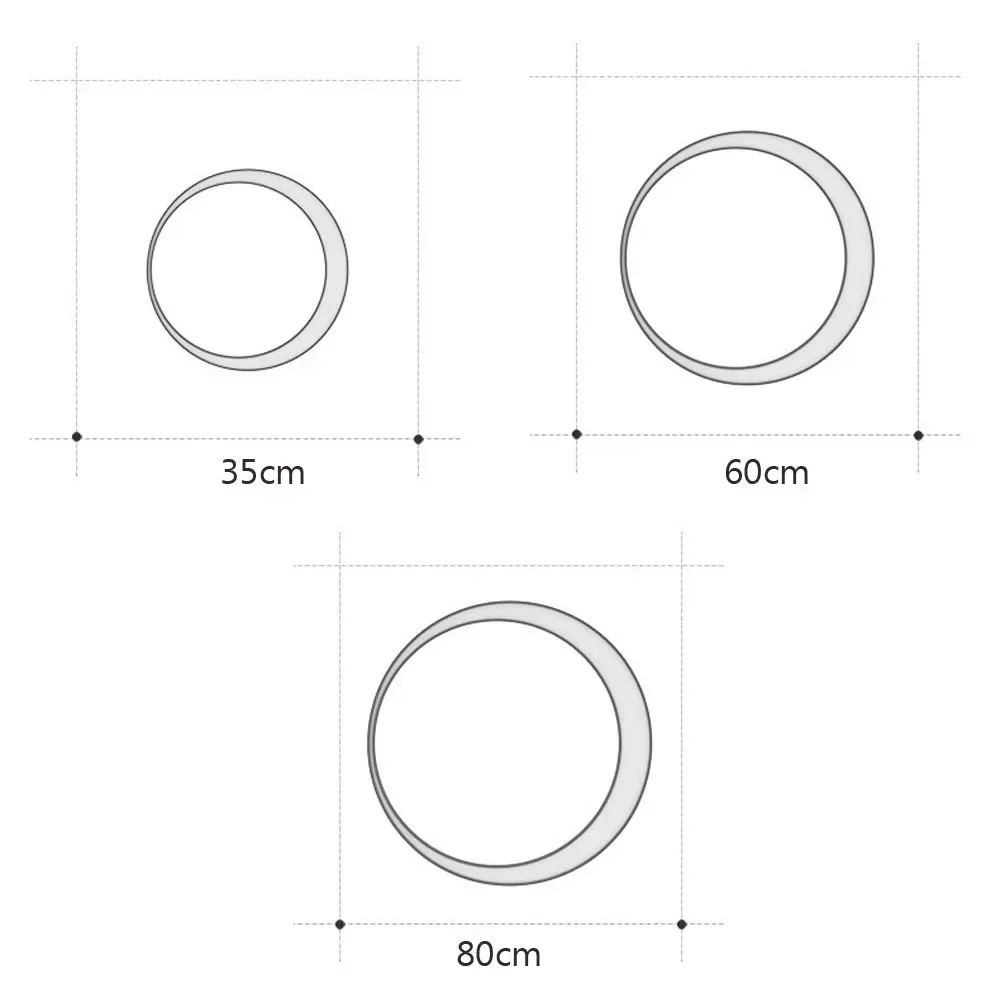 Imagem -06 - Livre Conduziu a Lâmpada de Parede Minimalista Lua Iluminação à Prova Impermeável Água Luz para Pátio Jardim Portão Apartamento Villa Luminária Decorativa ao ar