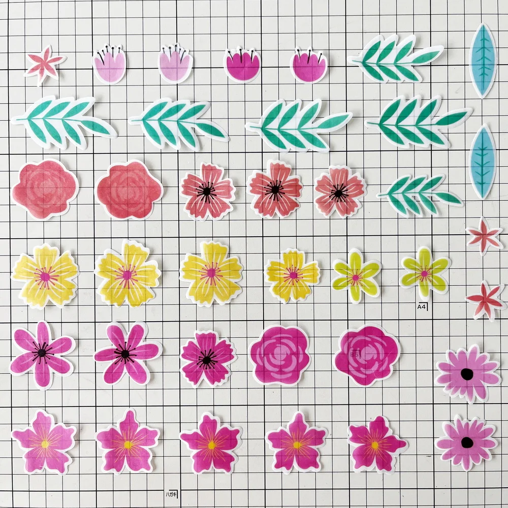 Creative Path 9-teiliges Sweetie DIY Bastelset Dekorative Papier- und Kartonrahmen-Aufkleber Stanzformen Journaling Scrapbooking Komplettset – Detail 14