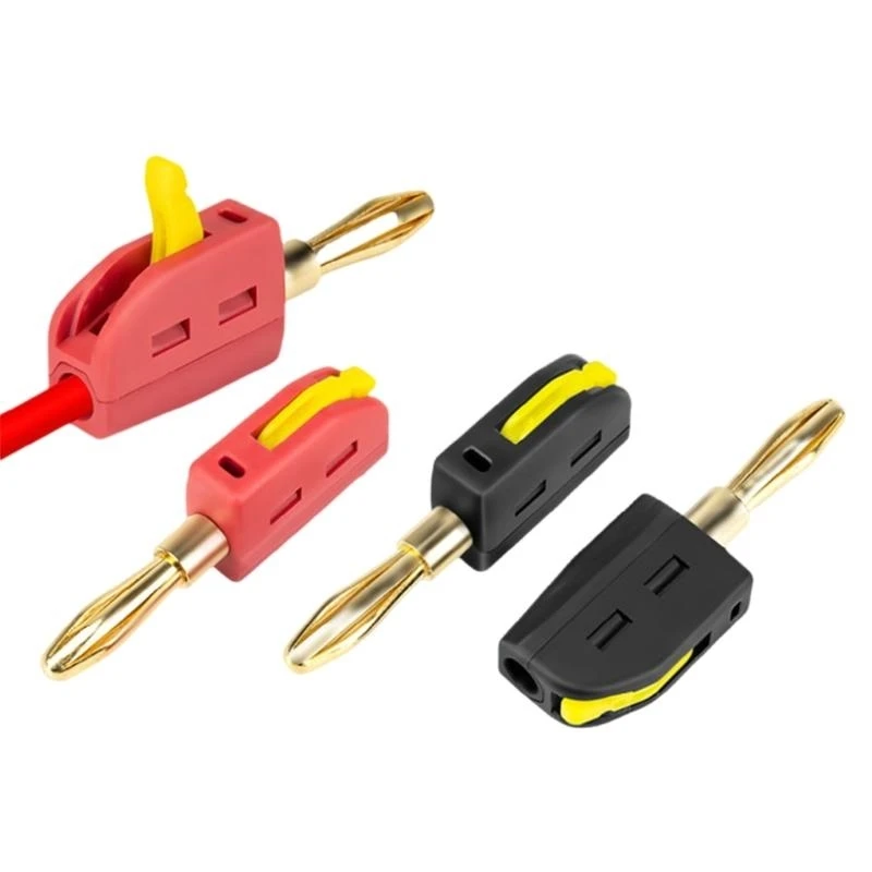 5ASD Konektor pisang saat ini tanpa desain solder untuk perakitan cepat Modifikasi Otomotif Aplikasi Rekayasa