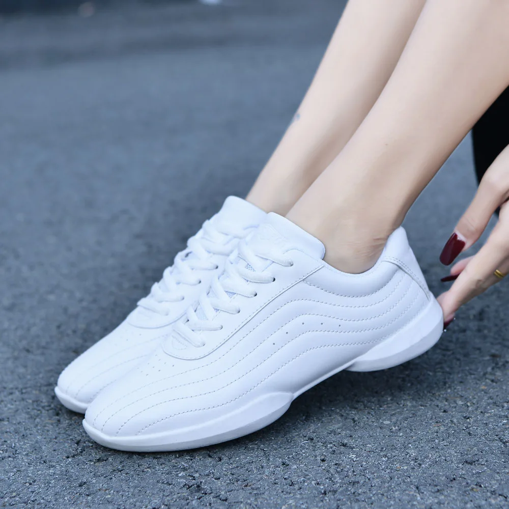 Competitive Aerobics Shoes Men Women Cheerleading Shoes Training Sports Shoes Performance Competitions Dance Shoes Breathable