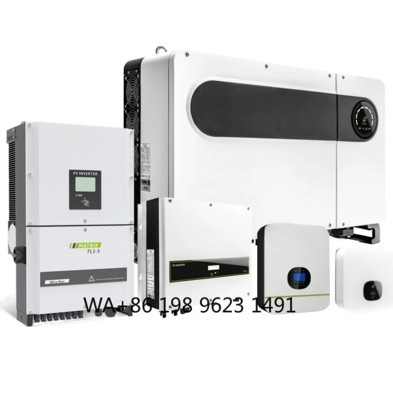 5KVA 10KVA 15KVA 20KVA Three Phase On Off Grid Hybrid Solar Inverter Dual MPPT Pure Sine Wave PV Power System