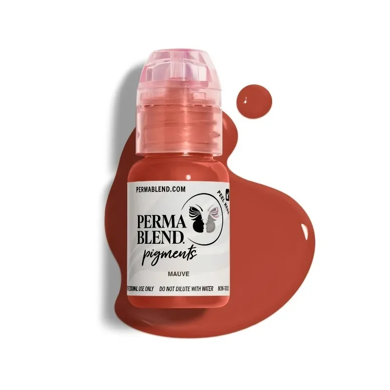 Perma Blend Pigmenten Inkt Tattoo Benodigdheden Roze Rood Oranje Lip Beauty Art Professionele Kleur 15ml Royal Vegan Mengen 1/2Oz PMU - afbeelding 1