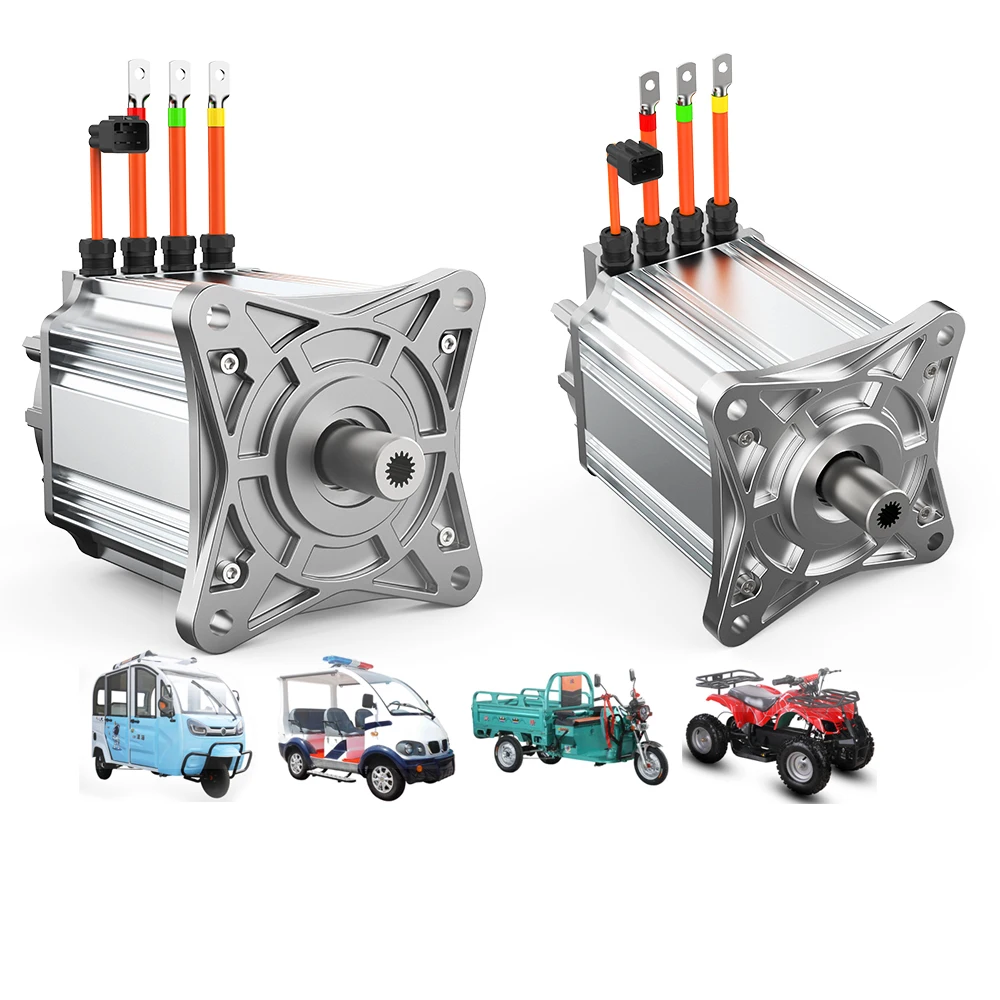 

Electric Vehicles PMSM High-Speed Permanent Magnet Synchronous Motor 7.5KW 72V Metal Material PMSM