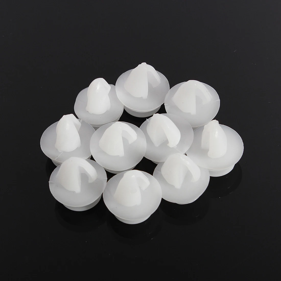Clips de fixation de panneau de porte de voiture, blanc, KIT 206, 207, 1007, 307, 10 pièces
