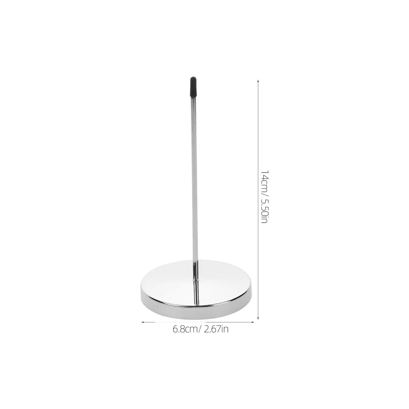 Premium Stainless Steel Receipt Spike Ticket Holder for Restaurants Cafes Offices Bill Fork Check Spindle Memo Paper Organizer