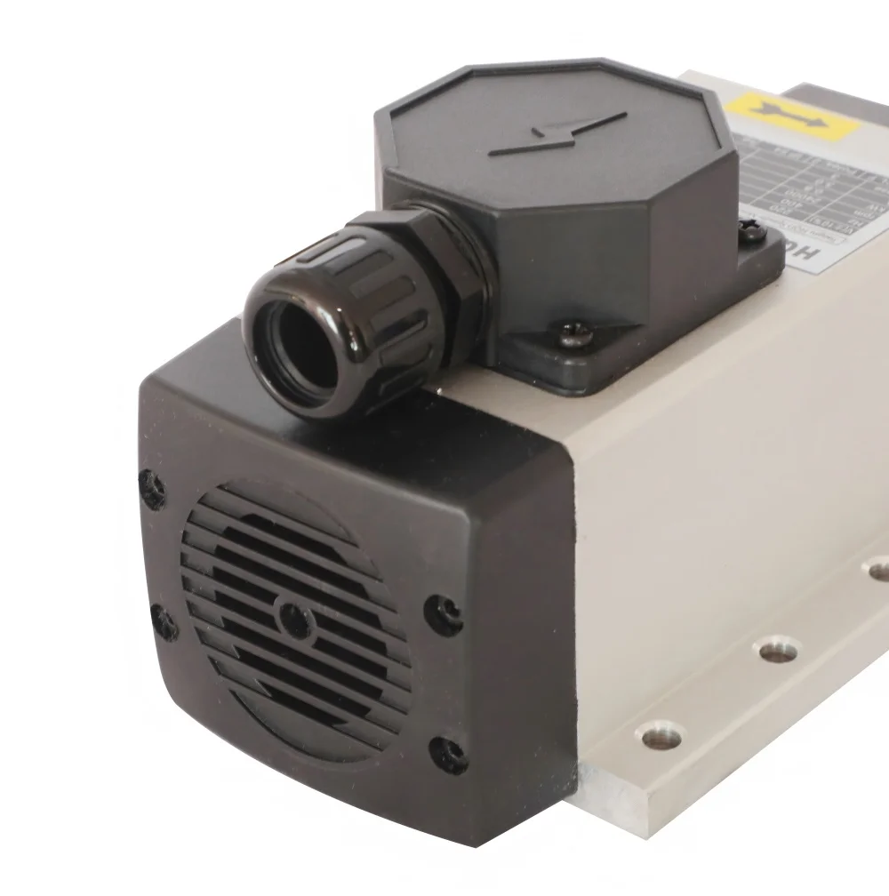 HQD 0.8Kw 800W ER11 24000rpm Air Cooling Spindle Motor for Cnc Router GDF37-24Z/0.8 view 3