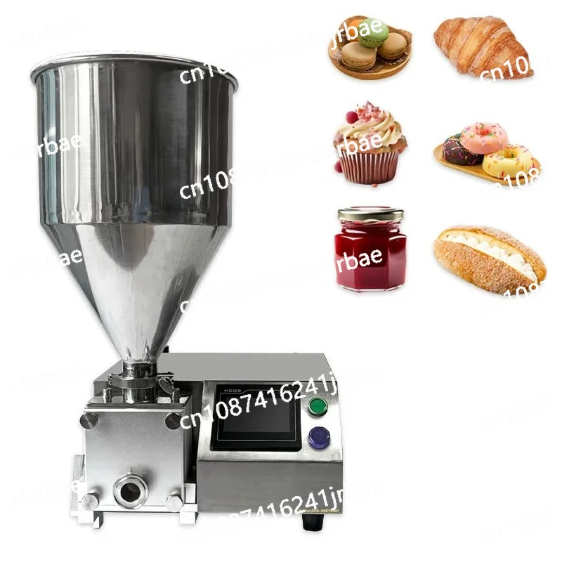 Semi Automatic Bread Jelly Filler Puff Jam Inject Cake Donut Fill  Chocolate Machine Cream Depositor