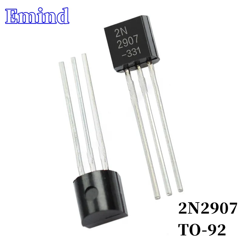 

100/200Pcs 2N2907 DIP Transistor TO-92 Type PNP Bipolar Amplifier Transistor 40V/600mA