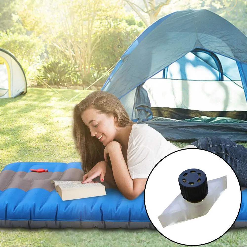 Outdoor Camping Inflatable Mattress Air Nozzle Inflatable Mat Nozzle Sleeping Inflatable Gas Car Valve Bed Cushion