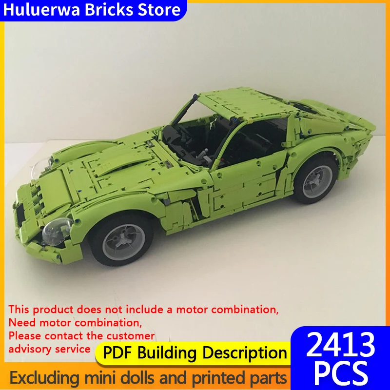 

Модель скоростного гоночного автомобиля MOC, строительные кирпичи 250 GTO, верхний уровень, спортивный автомобиль, модульная технология, подарки, праздник, сборка, детские игрушки