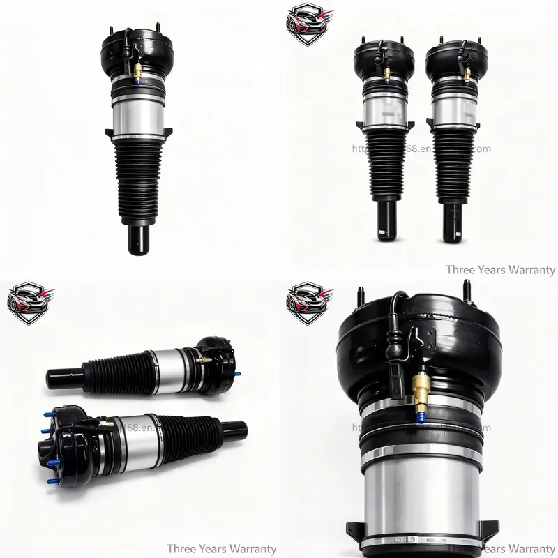 New 4H0616039 Front Air Suspension Strut With Sensor for A8 D4 A6 C7 Mulsanne
