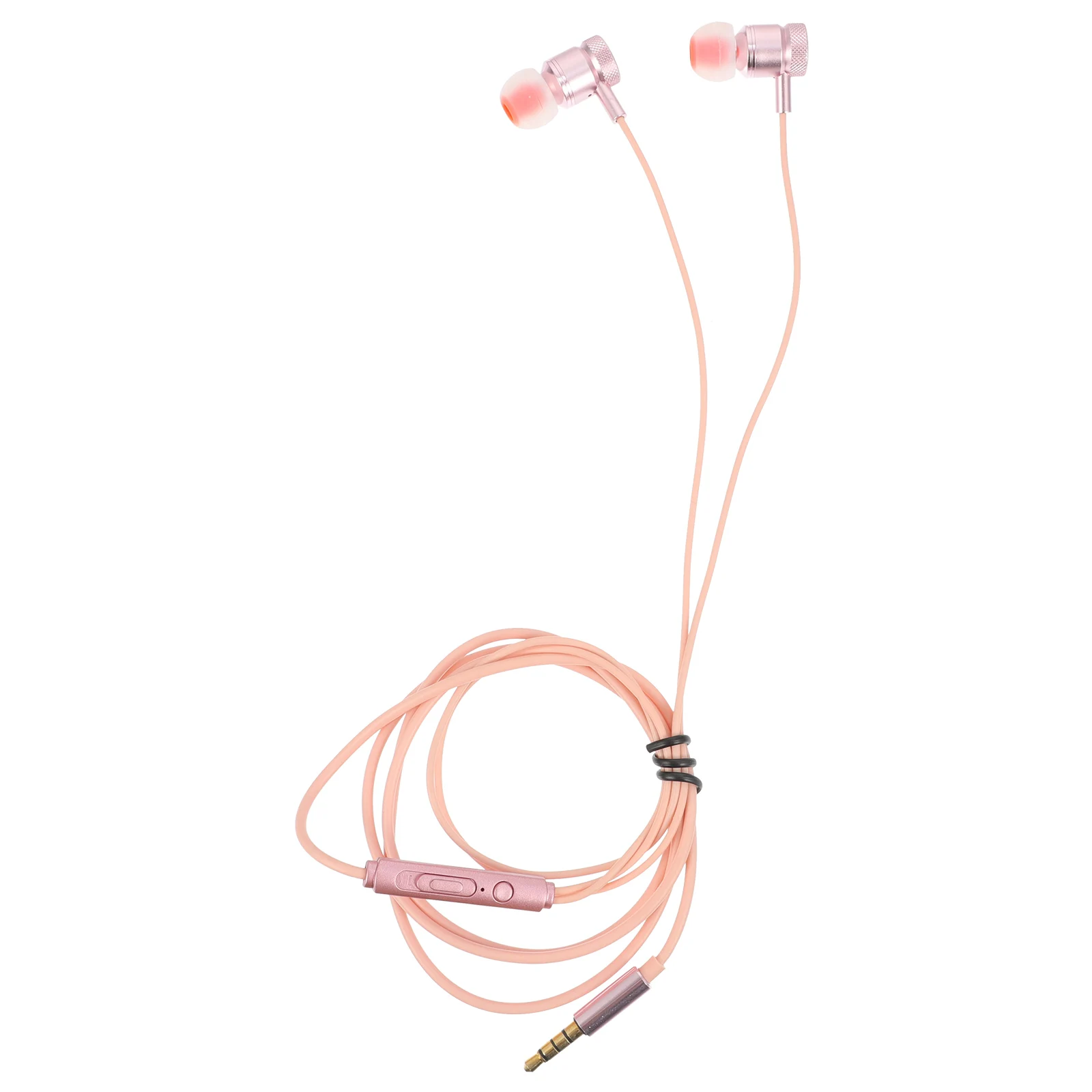 

Super Bass In Ear Headphones Comfortable Fit Noise Isolating 35mm Jack Volume Control Mic Oxygen Free Copper Wire Gold Plated