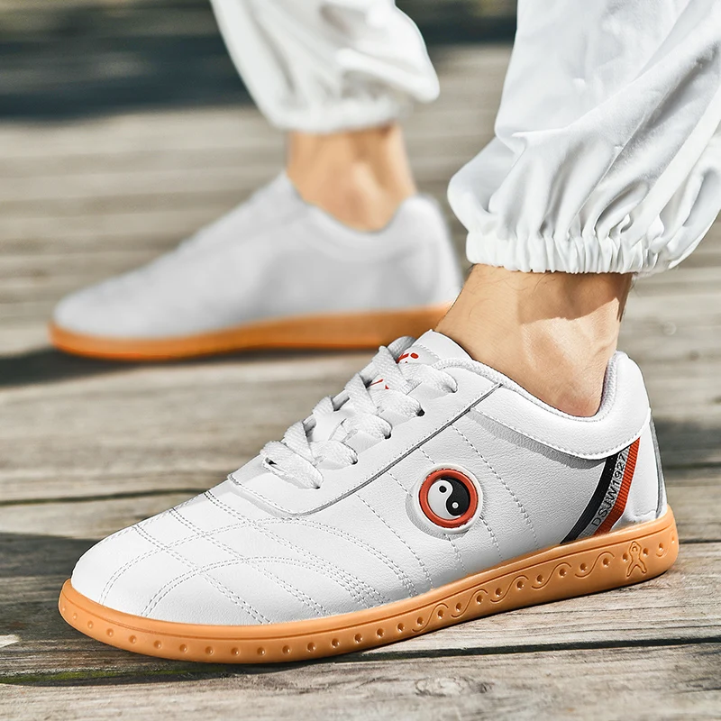 

New model Tai Chi shoes with soft soles - martial arts exercises shoes for practicing the Eight Sections of Push-Pull Postures