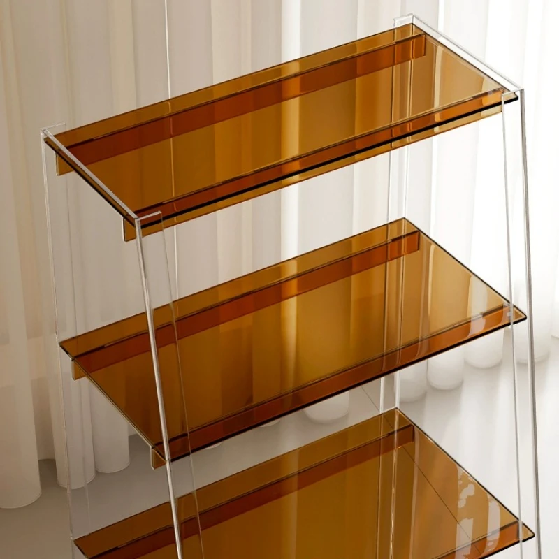 

Acrylic Shelf Toilet Bathroom Floor Storage Shelf Premium Display Storage Rack