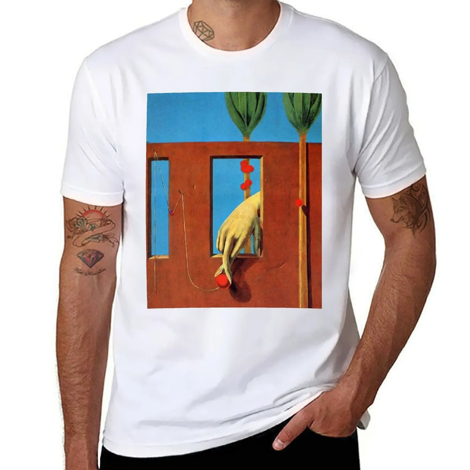 

At the First Clear Word Max Ernst T-Shirt t shirts for man slim fit t shirts for man cotton funny T-Shirt