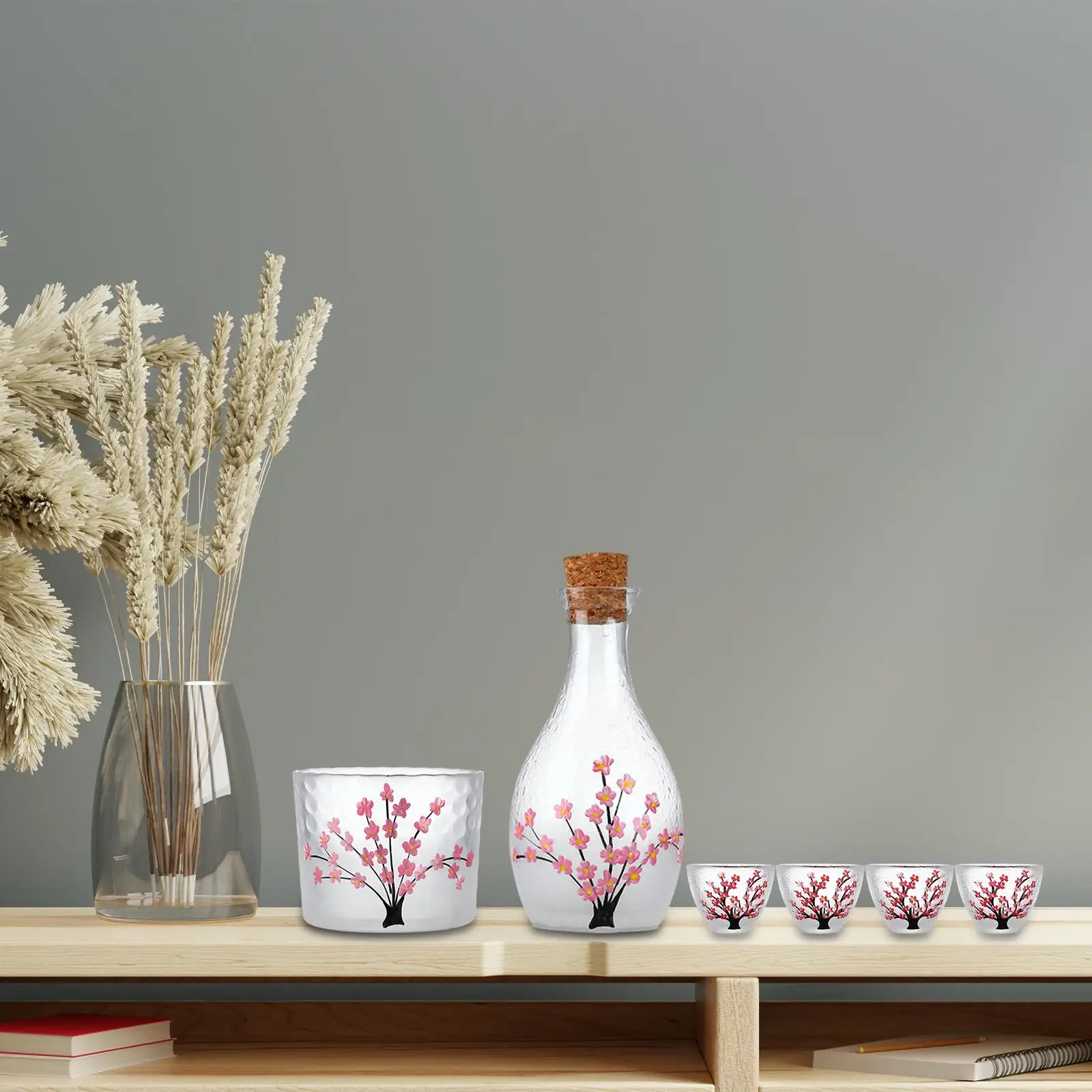 

Japanese Sake Set for Cold,Warm,Warm,Japanese Special Handcraft,Japanese Cold Sake Glasses for Thanksgiving Party,Home