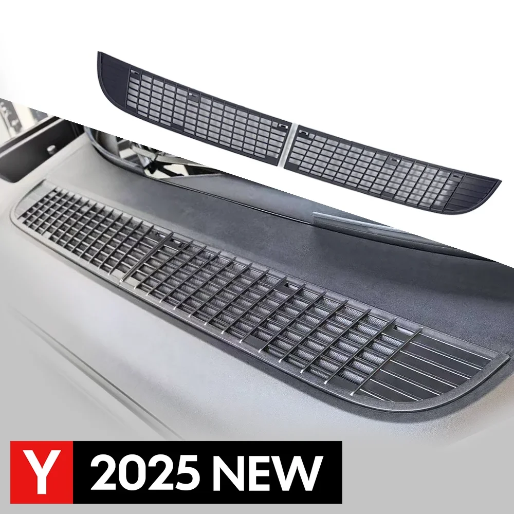 

Для Tesla Model Y Juniper 2025 2026, защитная сетка от насекомых, передний багажник, защита от насекомых, пыли, внутренняя вентиляционная решетка, защитная крышка на входе воздуха