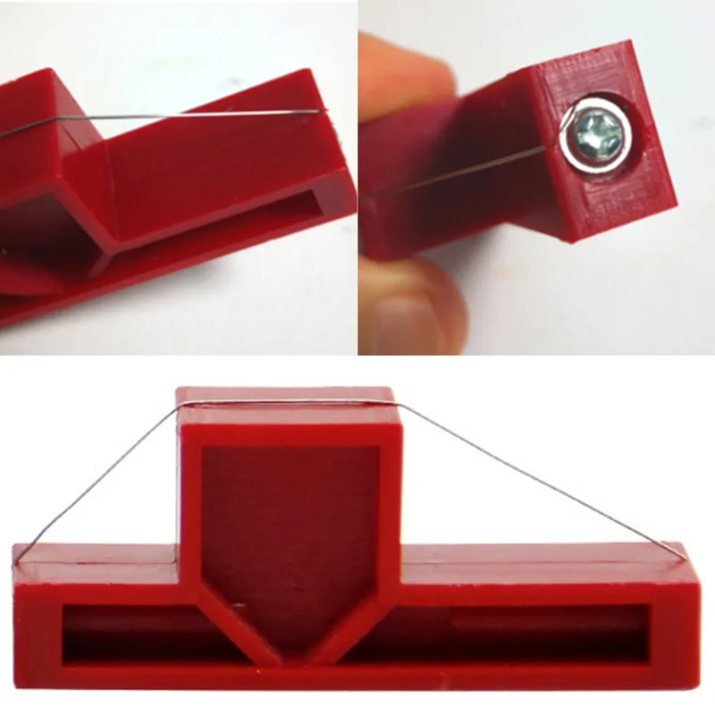 1Pc Angle Cut Clay Tool and Wire Miter Clay Trim Tool for Pottery and Sculpture DIY Ceramic Clay Trim Modeling Tool