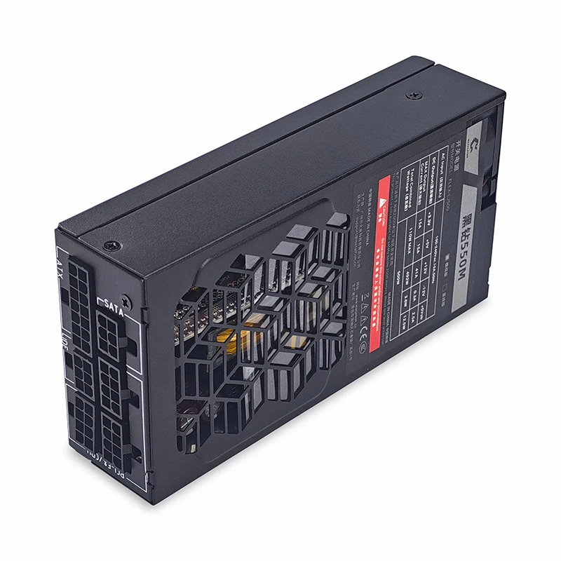 METALFISH Flex 500/600W 80PLUS GOLD Fonte de alimentação modular completa Flex-ATX 1U PSU para ITX Mini PC POS NAS GPU Dock 90 ~ 264V