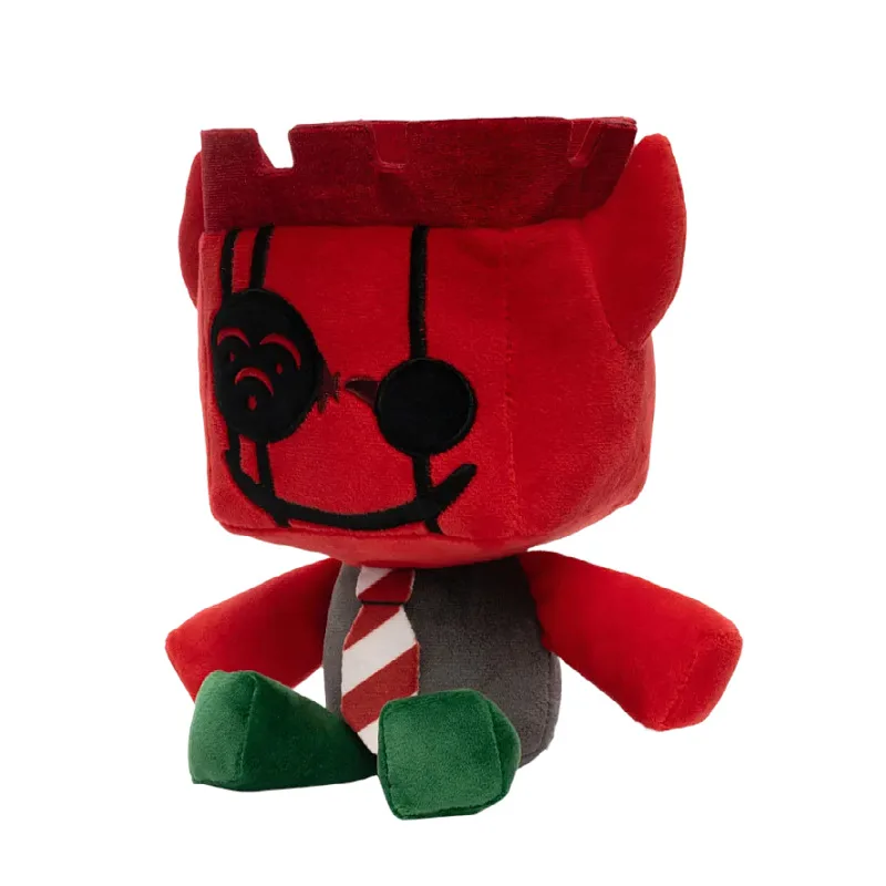Jx1dx1 Forgotten Game Peripheral Red Square Devil Plush Toy Stuffed Collectible Doll Gift For Kids Game Fans And Plush Collector