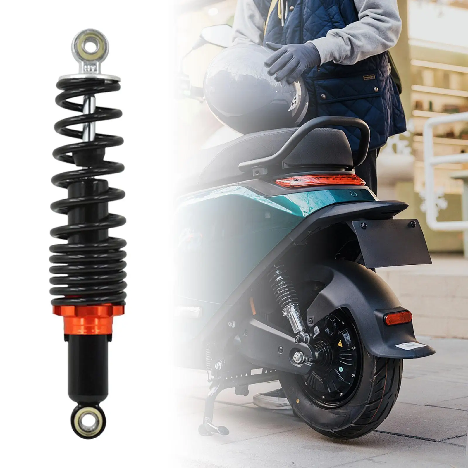 قطعتان من ممتص الصدمات الخلفي العام يحل محل الدراجة الكهربائية #3