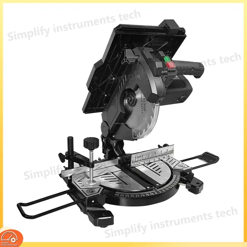 Multifunctional Compound Miter Saw 45 Degree Wood Aluminum Cutter High Power Table Saw for Woodworking Metal Cutting