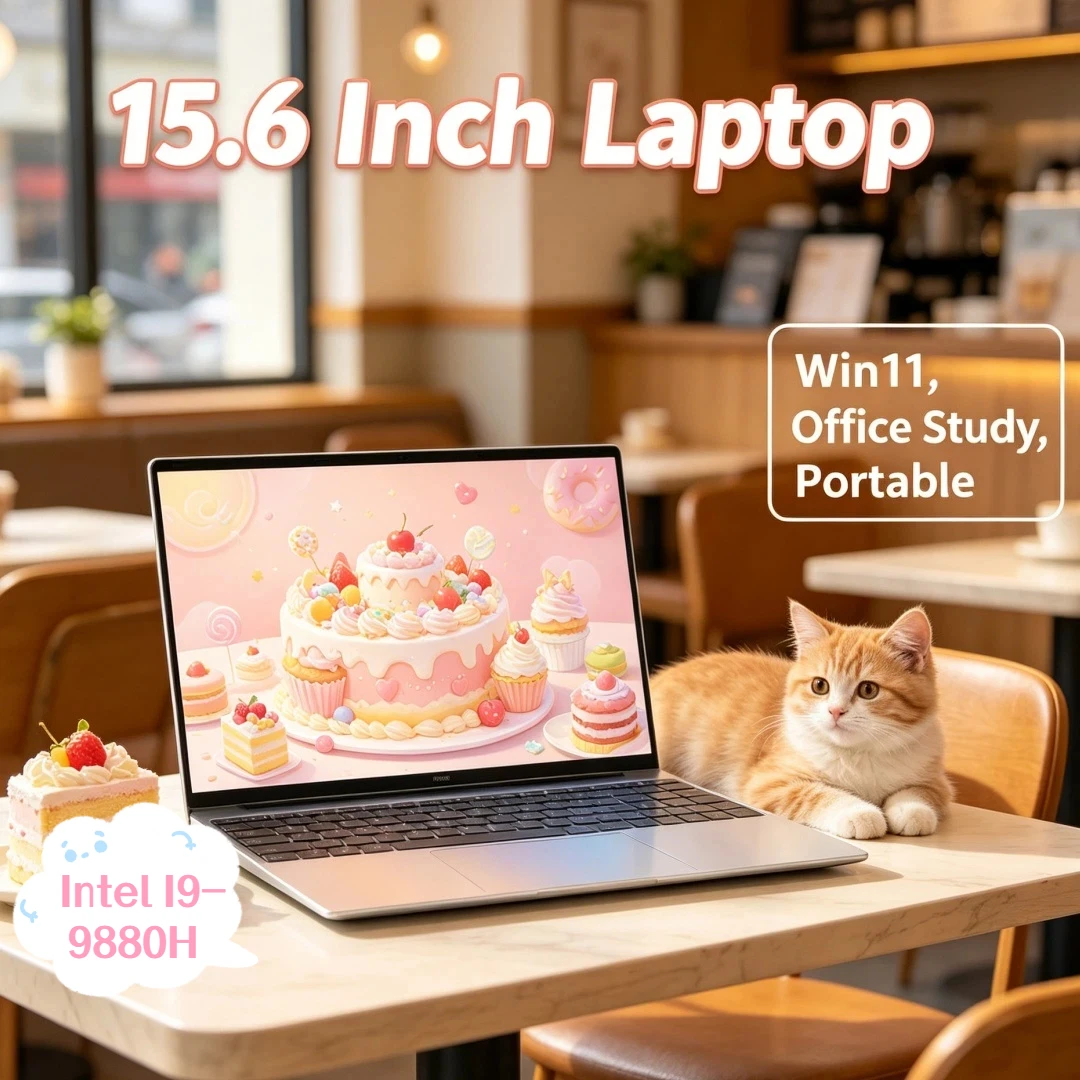 

Fashionable Trendy Original 15.6" Laptop 120Hz Ultra-clear FHD IPS Screen Intel I9-9880H 5000mAh 32GB/2TB SSD Backlit Keyboard