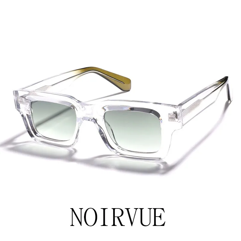 

NOIRVUE New Retro Square Polarized Sunglasses for Men Women Metal TR90 Frame Insert Core Temples UV400