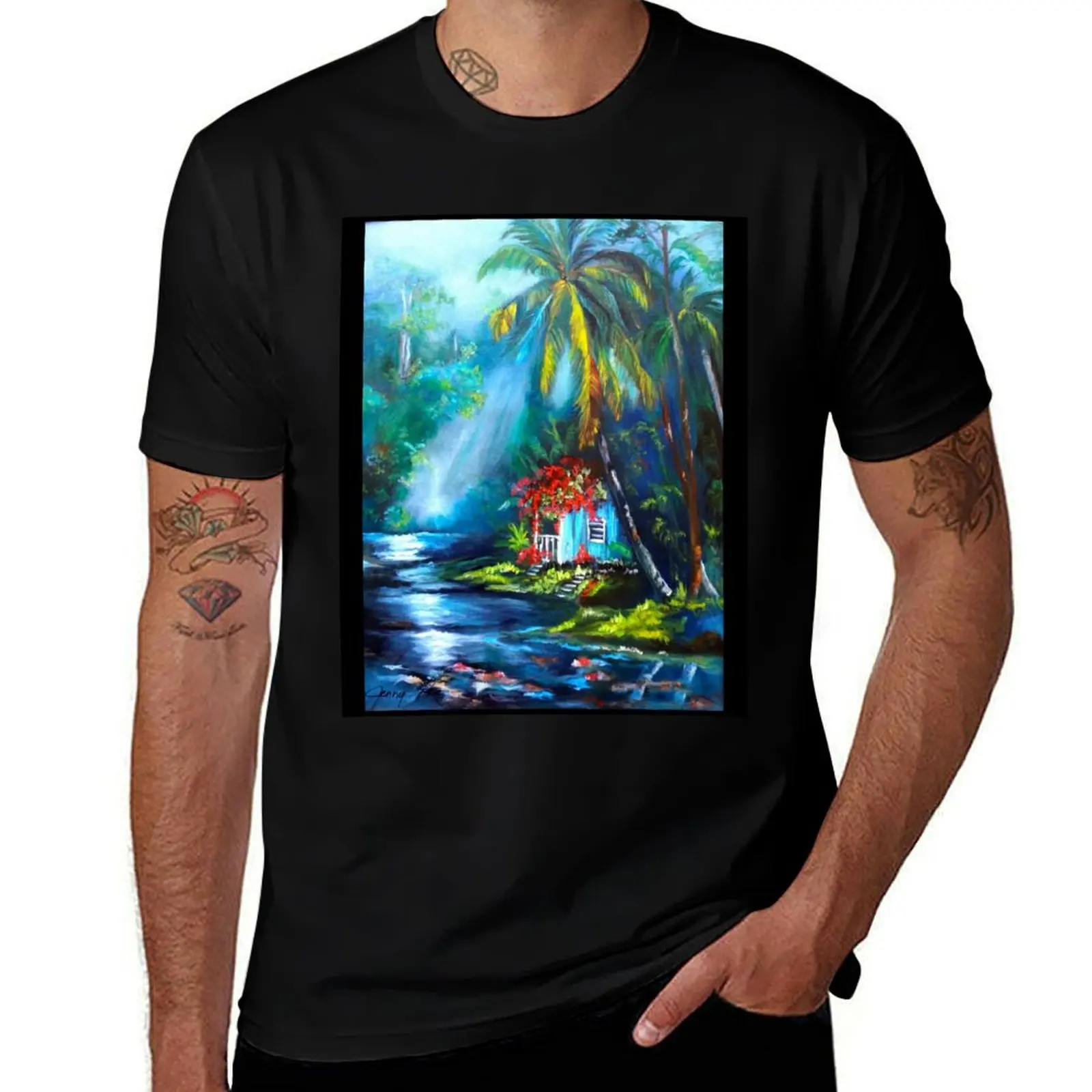 Old Hawaiian Homestead T-Shirt summer top shirts graphic sublime mens plain t shirts