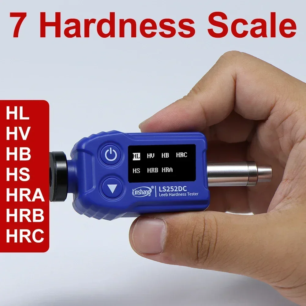 

LS252DC Ударное устройство постоянного тока Leeb Durometer Дешевый твердомер металла Цена Портативный цифровой дюрометр Твердомер по Либу