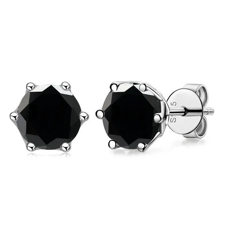 Echte 1 CT D Farbe Moissanit Ohrstecker für Frauen Top Qualität 925 Sterling Silber Funkelnder Hochzeitsschmuck – Detail 13