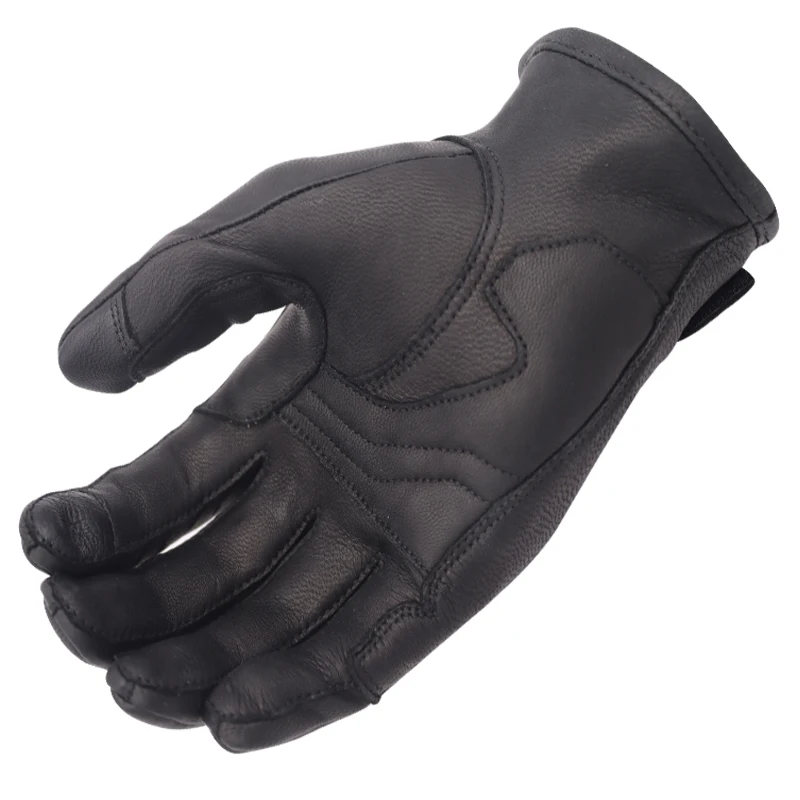 Leather Gloves For BMW Motorcycle Motorrad Guantes Motorbike Scooter Street Moto Riding Luvas Unisex Mens