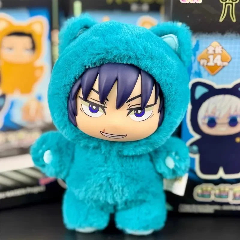 ของแท้ในสต็อก Eaki Jujutsu Kaisen ซีซั่น 2 ฟิกเกอร์แอ็คชั่น ตุ๊กตาหูแมว ซีรีส์ Blind Box กล่องสุ่ม ฟิกเกอร์อนิเมะ ของขวัญ ของเล่น