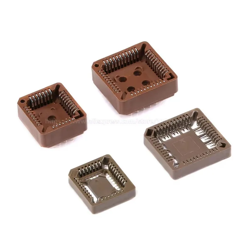 5PCS PLCC-32 PLCC-44 PLCC-68 PLCC-84 Spille 32Pin 44Pin 68Pin 84Pin IC prese Adattatore Tipo di Saldatura DIP SMD SMT Prese MCU sede