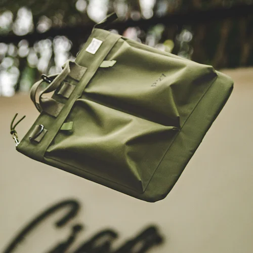 Imagen 2 del producto Maden Bolso Táctico de Carrega de Casco para Hombres, Bolso de Viaje Multi-bolso, Bolso de Computadora Portátil y de Mano con Cierre de Cadena