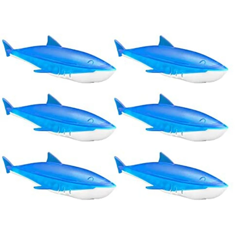 

6 Pack Humidifier Clean Shark,Float Shark For Most Warm & Cool Humidifiers And Fish Tanks,Eliminates Dust & Odor