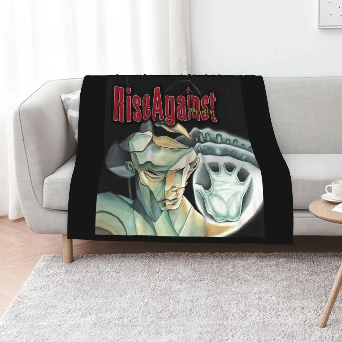 Rise Against the unraveling Throw Blanket Decoratives Summer Sleeping Bag For Baby Plush Winter beds Blankets