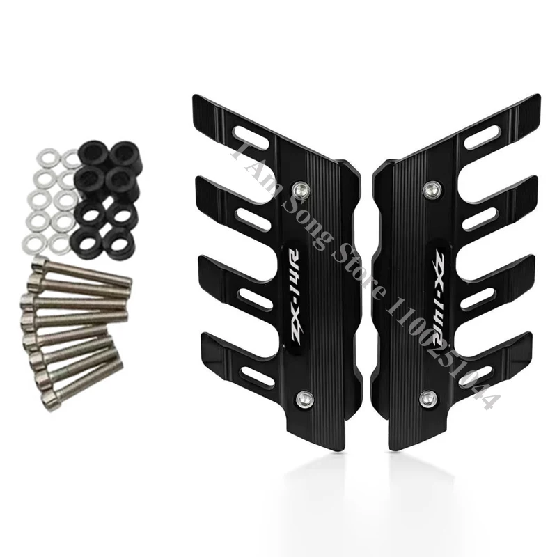 รถจักรยานยนต์ด้านหน้าดิสก์เบรก Caliper Protector ตกแต่งสําหรับ KAWASAKI ZX14R ZX-14R Mudguards Anti-Fall GUARD COVER