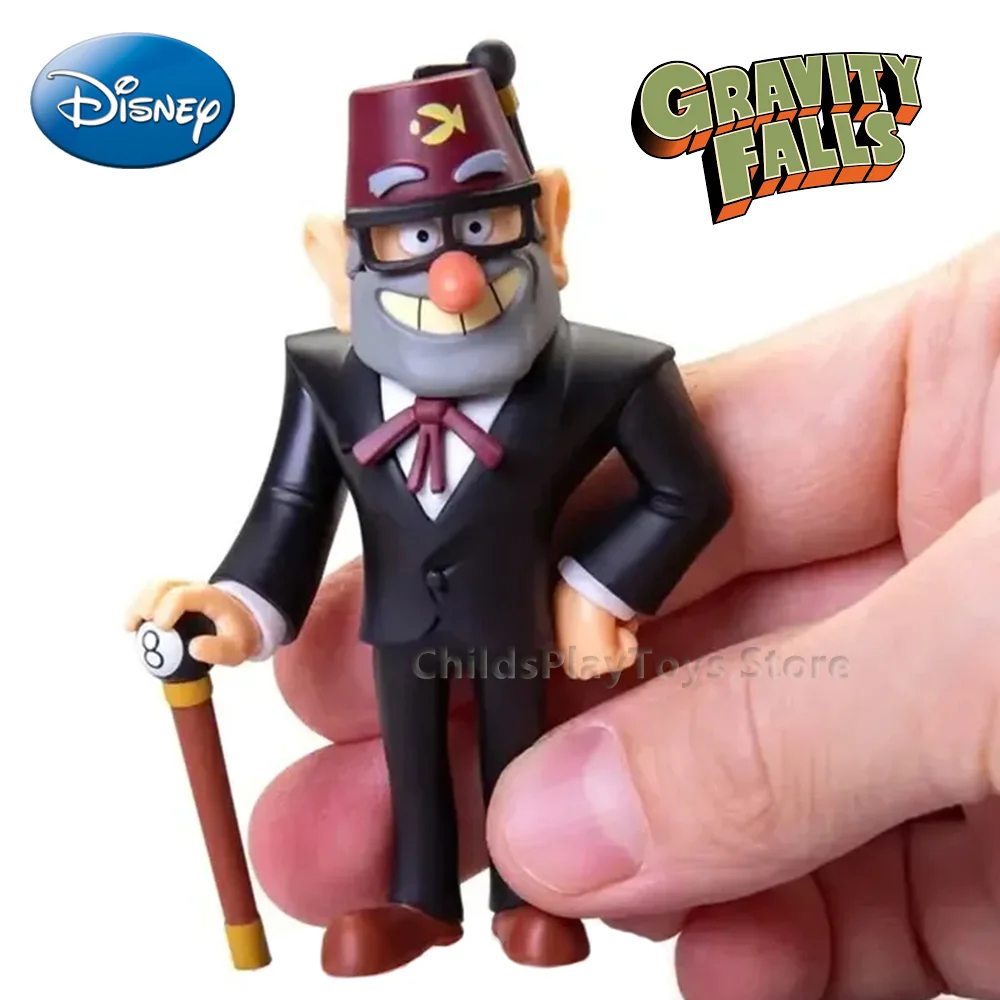 Disney Gravity Falls Stanley Pines Action Figures Toys Cartoon Character Stan Bill Cipher Mabel Figurine Dolls Collection Gifts