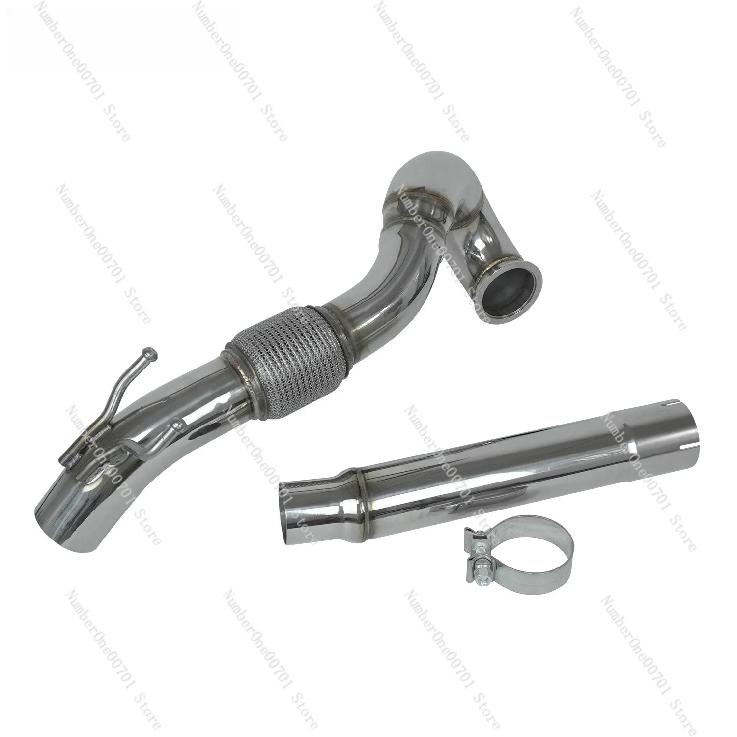 Exhaust Manifold for VW Golf MK7/MK7.5 GTI GLI, A3 1.8T 2.0T, T304 Stainless Turbo Header Replacement